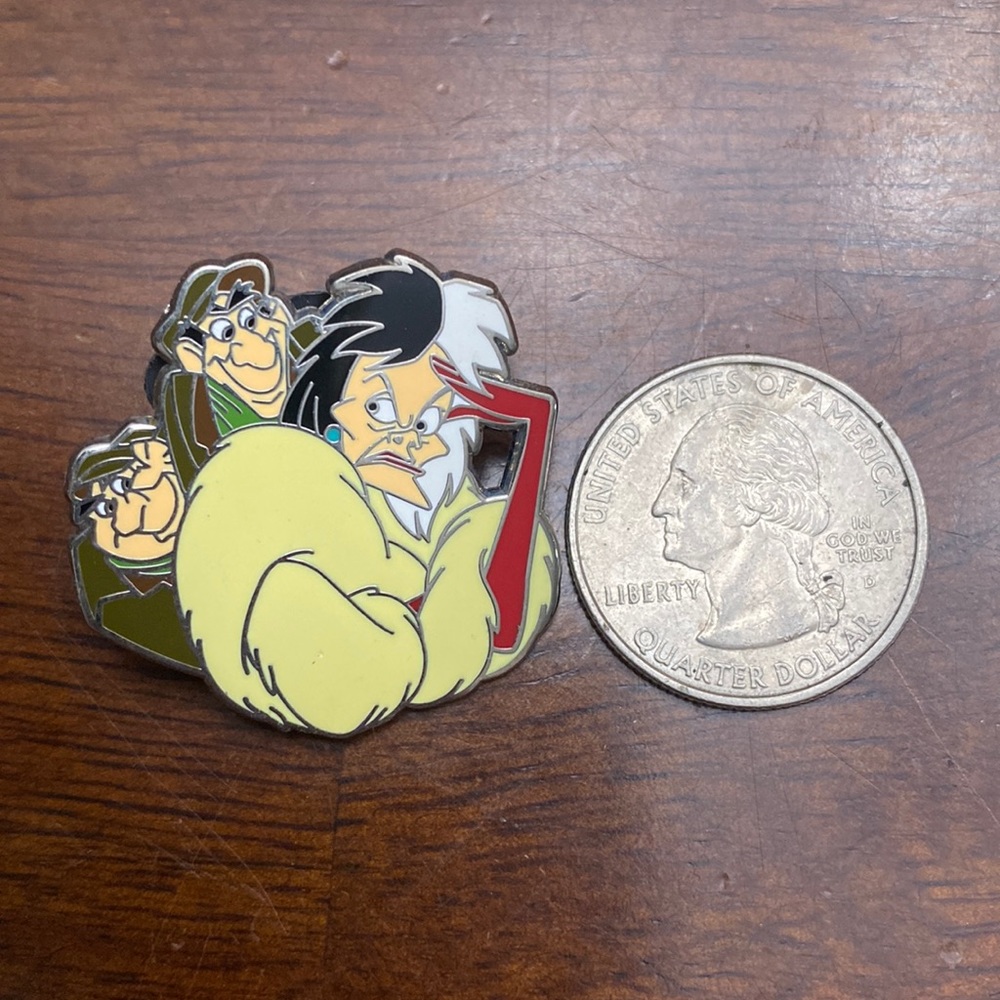 Disney Pin CRUELLA HORACE JASPER 101 Dalmatians VILLAIN Sidekicks